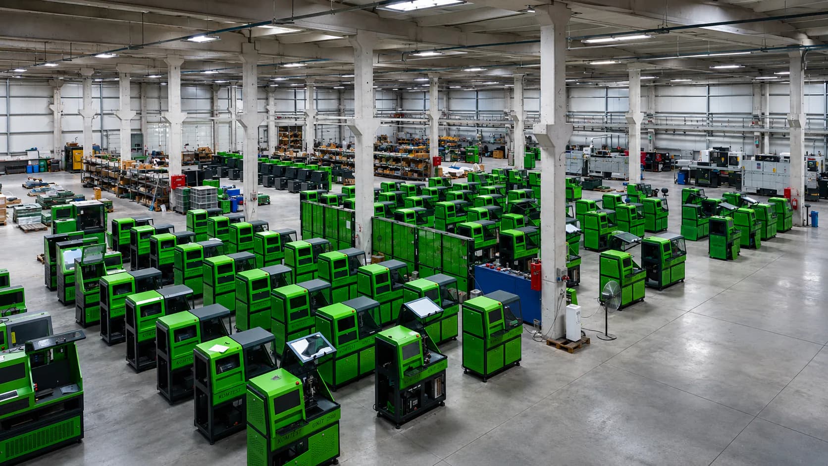 Komtest factory inside