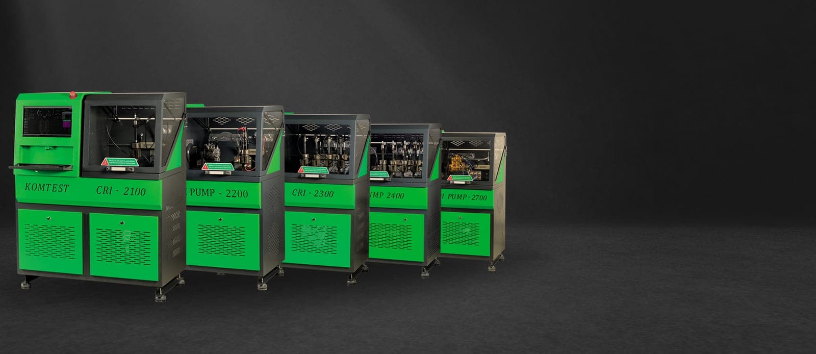 Professional common rail test bench testing Bosch and Delphi diesel injectors